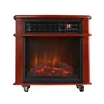 thumbnail image 1 of Caesar Fireplace FP404R-QC Quartz Infrarouge Autoportant Insert Poêle Roulant Manteau 1000W-1500W Surchauffe Sécurité avec Roues, 1 of 1