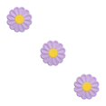 thumbnail image 4 of pitrice Placemat Chaleur Isolation Fleur Tampon Titulaire Table de Cuisine Anti-Échaudage Lavable Réutilisable Boisson Comptoir Rose Violet 3Set, 4 of 6
