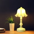 thumbnail image 5 of Mini LED Night Light for Bedroom - Floral Design Table Lamp with Soft Glow for Desktop, Kids Room, or Cafe Decoration, 5 of 5