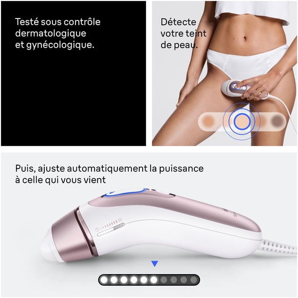 Braun Skin i-Expert Smart IPL PL7243 at Home Laser Hair Removal