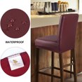 thumbnail image 4 of PiccoCasa Waterproof Bar Stool Covers for Counter Height Side Chair Covers, 4 of 9