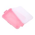 thumbnail image 1 of HONMEET Bac à Sable Rose avec Couvercle Contenant de Rangement en Plastique pour Parents 1 Ensemble, 1 of 8