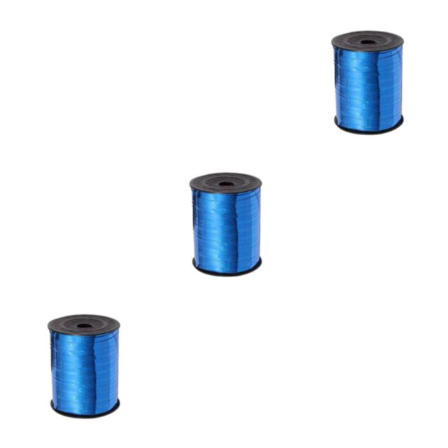 Thinsony Sturdy And Durable Decoration Ribbon Crafts And Gift Packaging Environmentally Friendly Tidy blue 3Set