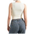 thumbnail image 3 of Lixiuxyad Basic Tank Tops Women Sexy Square Neck Tank Top Summer Going Out Basic Shirt, 3 of 5