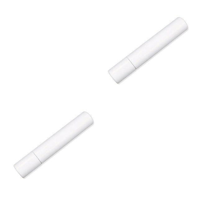 Baohd Lash Shampoo for Lash Extensions Deep Cleaning Nose Brushes Flat Flower Head white case 2Set