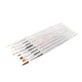 thumbnail image 3 of Nail Drawing Brush, Manicure Nail Brushes Dotting  For Beauty Salon, 3 of 8