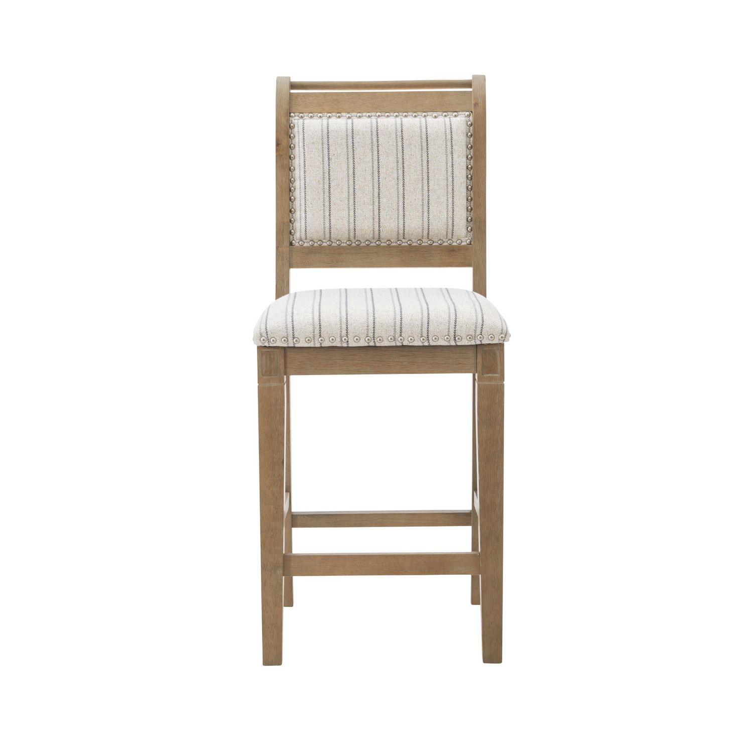 Tabouret de comptoir gris Perle