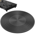 thumbnail image 2 of Heat Diffuser Plate Aluminum Alloy Food Defrosting Tray Kitchen Flame Guard Simmer Plate Double-Sided Non-Slip Induction Diffuser Plate Stove Top Hob Ring Plate for Gas Stove, 2 of 3