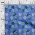 thumbnail image 2 of oneOone Velvet Blue Fabric Tropical Sewing Craft Projects Fabric Prints By Yard 58 Inch Wide, 2 of 5