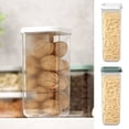 thumbnail image 2 of 400/700/1450/1885ML Grain Storage Box High Capacity Damp-proof Stackable Kitchen Cereal Tank Food Rice Storage Container Restaurant Accessories, 2 of 7