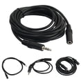 thumbnail image 1 of CNKOO 3.5mm Male to 3.5mm Female Extension Stereo Audio Cable Tool Headset Dual Use, 1 of 7