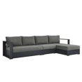thumbnail image 1 of Modway Tahoe 3-Piece Outdoor Patio Furniture Sectional, Gray, 1 of 9