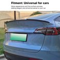 thumbnail image 4 of KIMISS 99cm Car Spoiler,Rear Trunk Spoiler Rubber Trunk Wing Spoiler Universal Trunk Lid Spoiler for Cars, 4 of 7