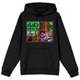 thumbnail image 1 of Teenage Mutant Ninja Turtles Comic Origins Black Hoodie, 1 of 2