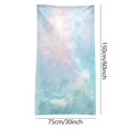 thumbnail image 3 of Pompotops Microfiber Beach Towel Super Lightweight Colorful Bath Towel Sandproof Beach Blanket Multi-Purpose Towel For Travel Swimming Pool 30x60 Inch Clearance, 3 of 3