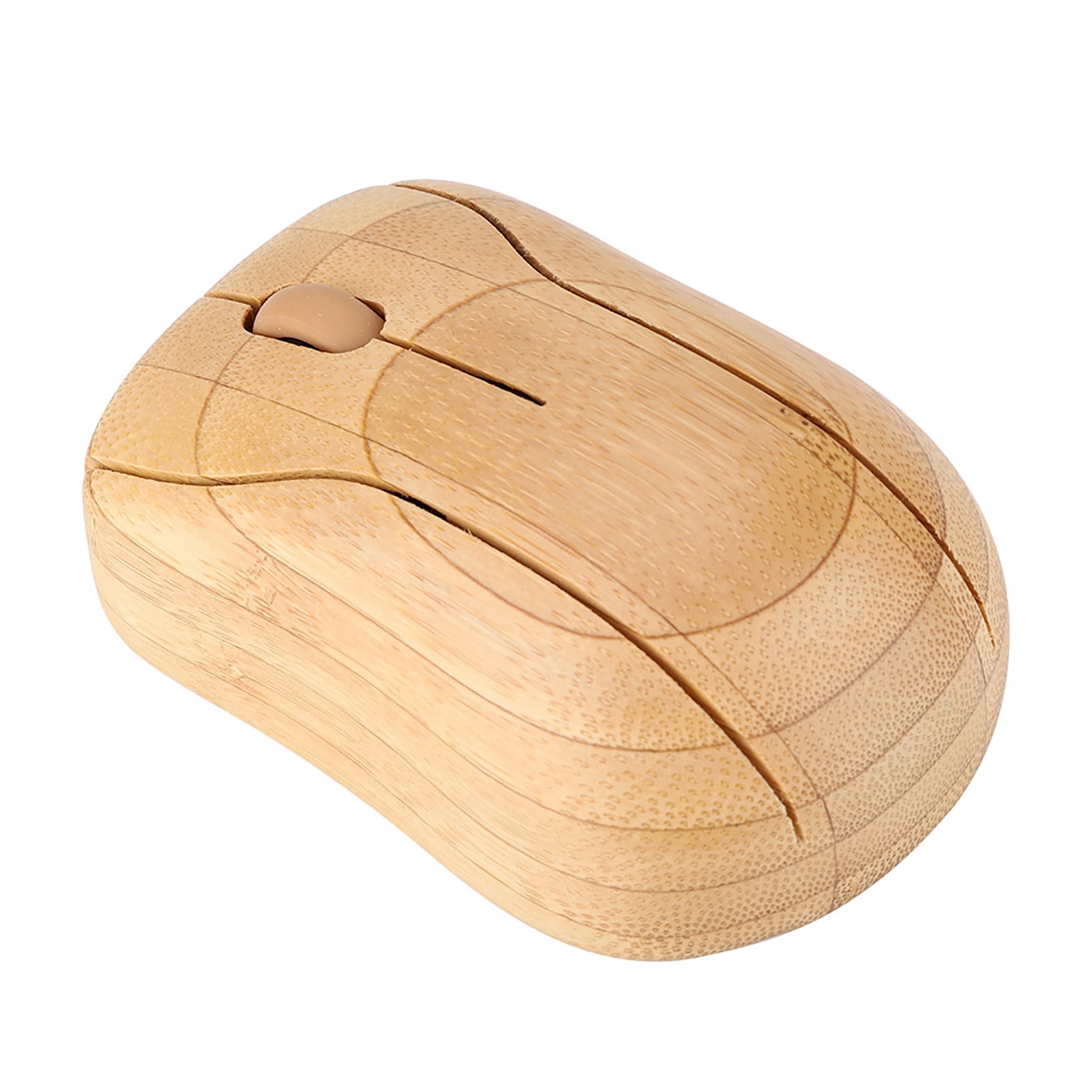Mouse,2.4GHz Bamboo Wireless Optical Wooden Wireless Mouse Wireless Mouse Highly Versatile