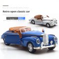thumbnail image 3 of Modèle de Véhicule 1:32 Super Classique Voiture Jouet à Rétrofriction Collection Éducative Porte Ouverte Modèle de Voiture Cadeau pour Audi Blanc, 3 of 6