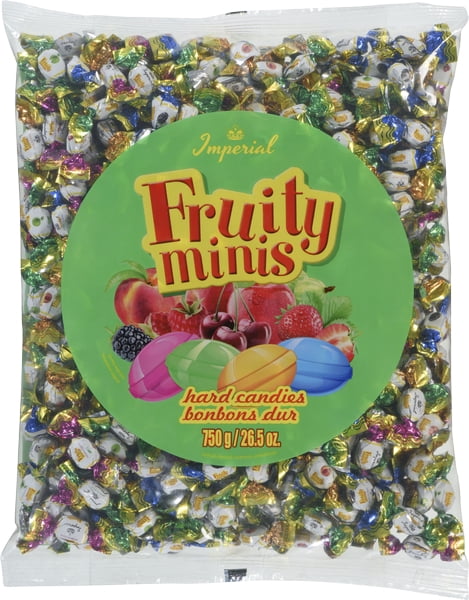 Bonbons Durs Mini Fruits Imperial, 750 g