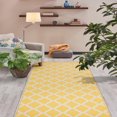 thumbnail image 3 of Ottomanson Glamour Collection Non-Slip Rubberback Moroccan Trellis Design Indoor Area Runner Rug, 3 of 8