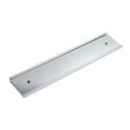 thumbnail image 1 of NamePlate Holder, Wall or Door, Silver 2x10, 1 of 2