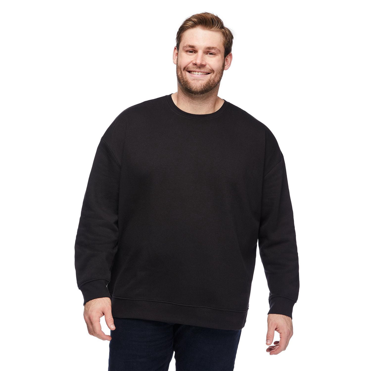 Coton ouaté à encolure ras du cou George Plus pour hommes