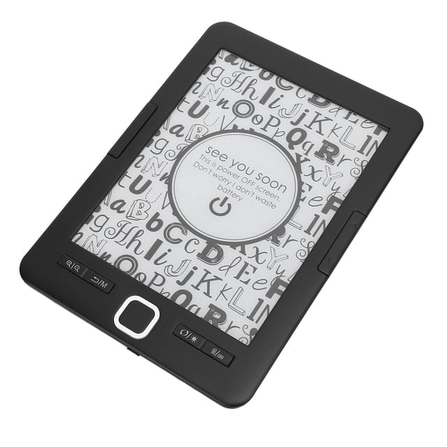 Ink Screen Book Reader, Reduce Eye Strain Text Highlighting 1024 X 758 6 Inch Electric Book Reader for Home for Commuting