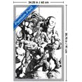 thumbnail image 2 of Marvel Sketch - Group Wall Poster, 14.725" x 22.375" Framed, 2 of 4