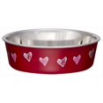 thumbnail image 1 of Loving Pets 430896 Bella Bowl Hearts Red Med, 1 of 1