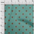 thumbnail image 1 of oneOone Cotton Poplin Fabric Floral Block Printed Craft Fabric BTY 56 Inch Wide, 1 of 4
