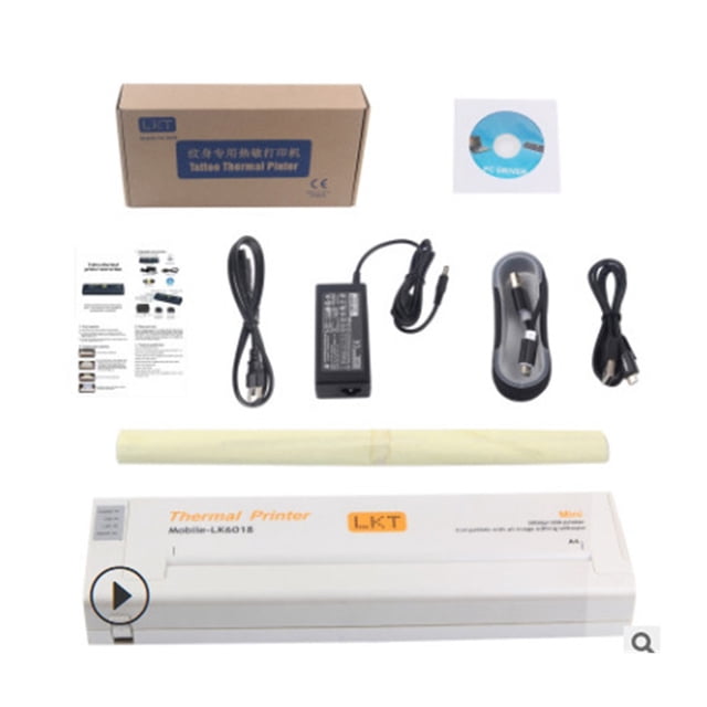 Portable Temporary Tattoo Transfer Machine Printer Drawing Thermal Stencil Maker Copier For Tattoo Transfer Paper Microblade#R30
