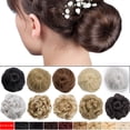 thumbnail image 4 of Real Natural Drawstring Curly Messy Hair Bun Hairpiece Scrunchie Updo Hair Extensions, 4 of 6