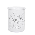 thumbnail image 2 of Ceramic Snowflake Aromatherapy Lamp Electric Aroma Lamp Wax Melter Essential Aroma Night Light, 2 of 8
