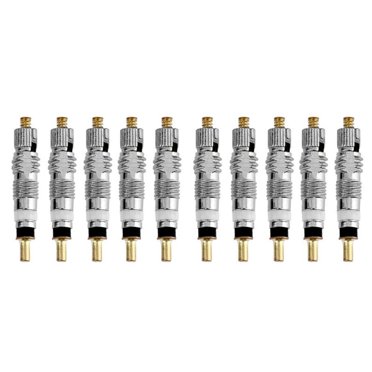 10PCS/Set Metal Copper Detachable Presta Valve Core Bicycle Road Bike Valve Core French Air Pump Valve