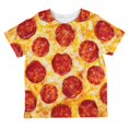 thumbnail image 1 of Pepperoni Pizza All Over Toddler T Shirt, 1 of 1