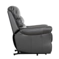 thumbnail image 4 of Primo Fitzgerald 35 in. Charcoal Faux Leather Power Lift Recliner, 4 of 8
