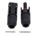 thumbnail image 3 of LiebeWH 5 Set Solar Connector PPO Male Female Cable Connect Adapter IP67 Waterproof PV Panel Cable Plug High Voltage 30A 1000V, 3 of 8