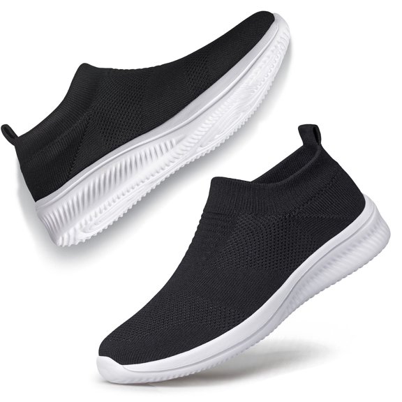 ADQ Chaussures de Marche pour Femmes Ballerines Décontractées Espadrilles Athlétiques