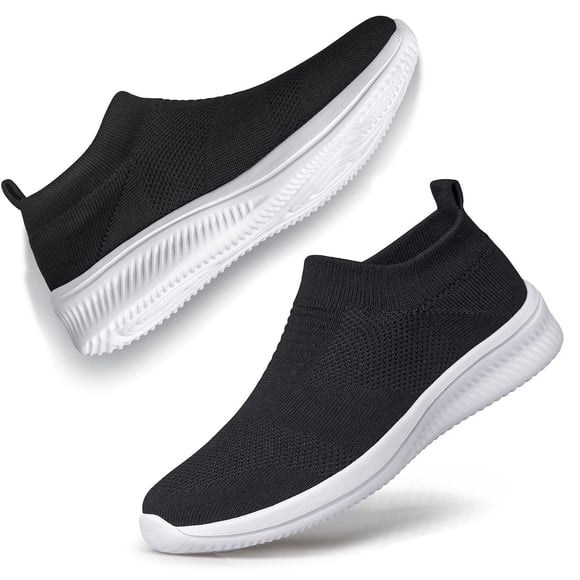 ADQ Women's Walking Shoes Casual Flats Athletic Sneakers