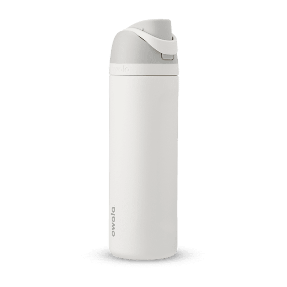 Bouteille d'eau en acier inoxydable 24 oz blanc