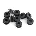 thumbnail image 3 of Motorcycle Washers, 10pcs Rubber Fairing Washer High Reliability Black  For Motorbike Accessories, 3 of 8