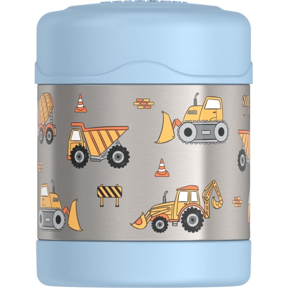 Thermos Kids Pot alimentaire Funtainer isolé sous vide en acier inoxydable, 295 ml Construction