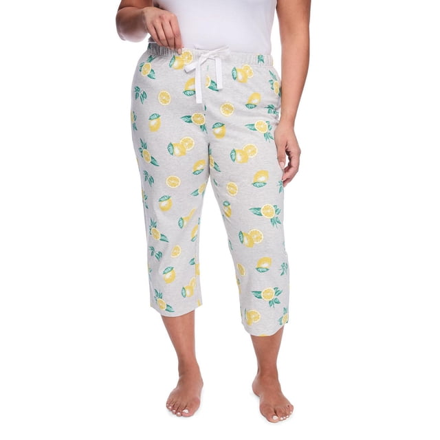 George Women's Plus Printed Sleep Capri