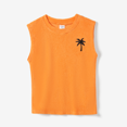thumbnail image 4 of PatPat Family Matching Orange Terry Tank Top and Bodycon Tank Dress Sets, 4 of 4