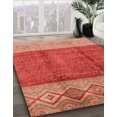 thumbnail image 2 of Ahgly Company Indoor Rectangle Abstract Red Abstract Area Rugs, 3' x 5', 2 of 6