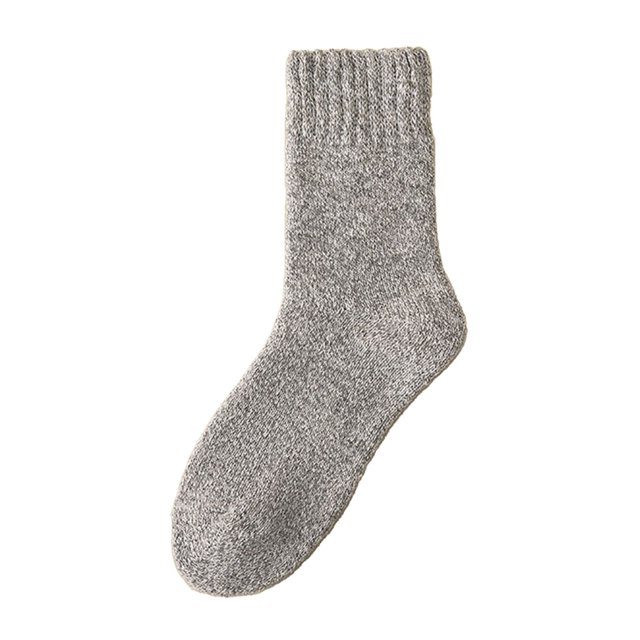 WEAIXIMIUNG Kid Socks Abs Stopper Socks 1 Pair Wool Socks Winter Socks Norwegian Socks with Inner Cloth Unisex