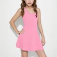 thumbnail image 2 of Diufon Robe de Tennis pour Filles Enfants Sans Manches Dos Nageur Robe de Golf Été Décontractée École Ligne A Robes de Sport, 2 of 9