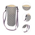 thumbnail image 2 of Miangastore Water Bottle Sling Carrier Water Bottle Carrier Grey Simple Design Hiking 1Set, 2 of 8