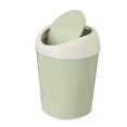 thumbnail image 2 of Meitianfacai Mini Trash Can with Swing Lid, Small Desk Trash Can, Plastic Garbage Can for Countertop Coffee Bar Office Mini Wastebasket Bathroom Trash Can Kitchen Trash Can, 2 of 2