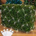 thumbnail image 5 of Novelty Lights 4x6 Outdoor LED Net Lights, 100 Pure White LEDs, White Wire, 5 of 5