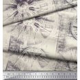 thumbnail image 3 of Soimoi Rayon Fabric Elephant & Wheel Panel Print Fabric by the Yard 56 Inch Wide, 3 of 3